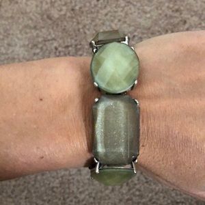 Loft Stretchy Gem Stone Bracelet